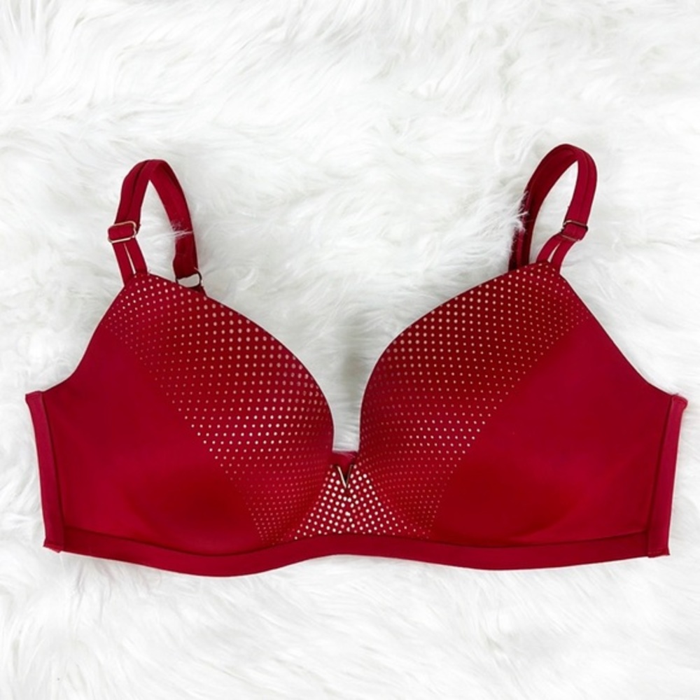 Victoria’s Secret Red Padded Wirefree Bra